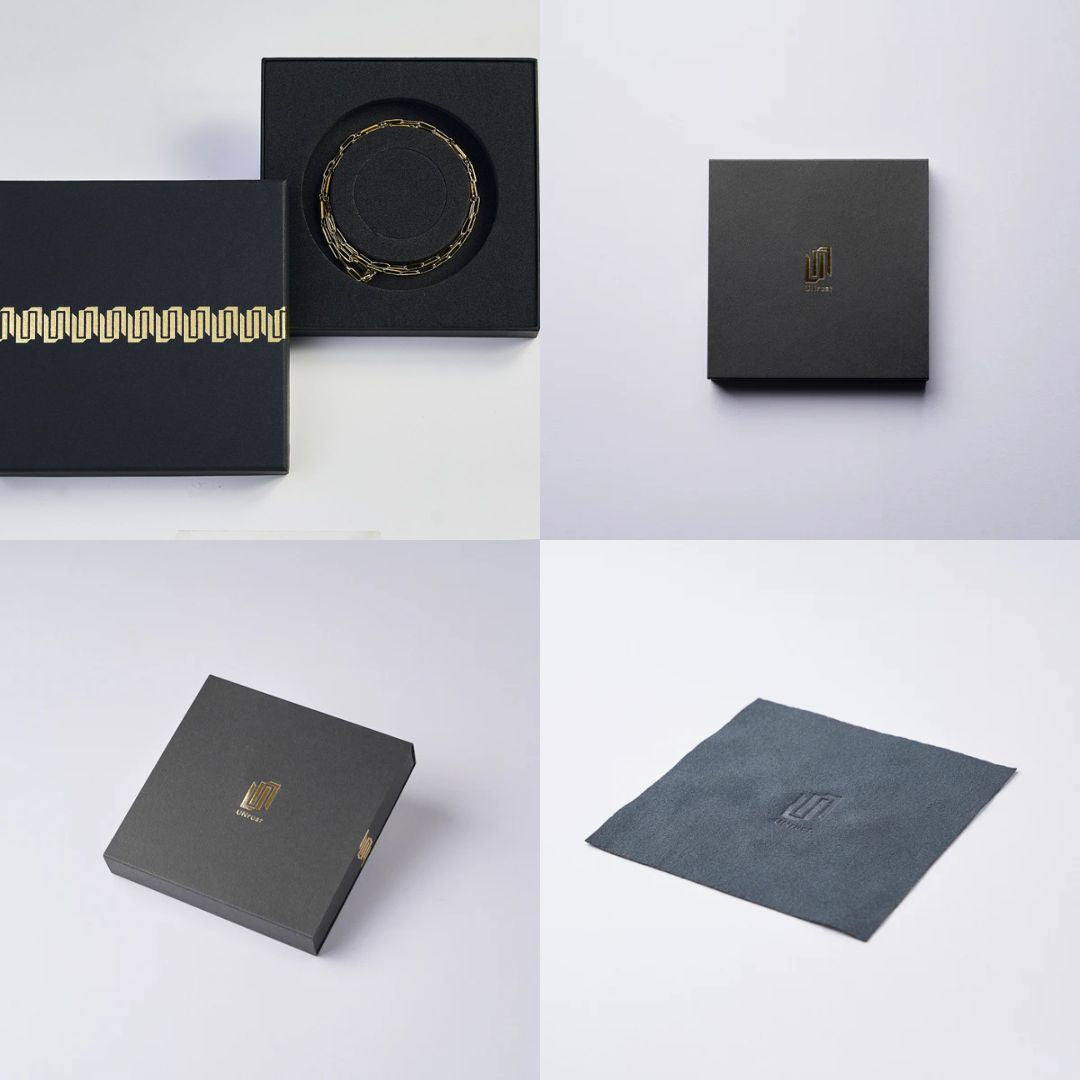 UNrust アンラスト Nexus ネクサス 4面カット 磁気ネックレス パッケージ クロス 付属品